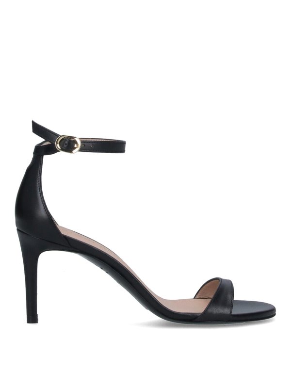 STUART WEITZMAN ニアリヌトサンタル S2206NEARLYNUDESUE BLK Amazon.com | Stuart Weitzman Nearlynude Highshine Sandal