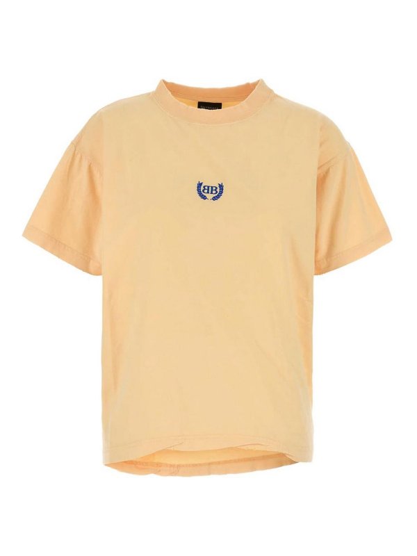 BALENCIAGA: t-shirts - Laurel Classic Boxy T-Shirt