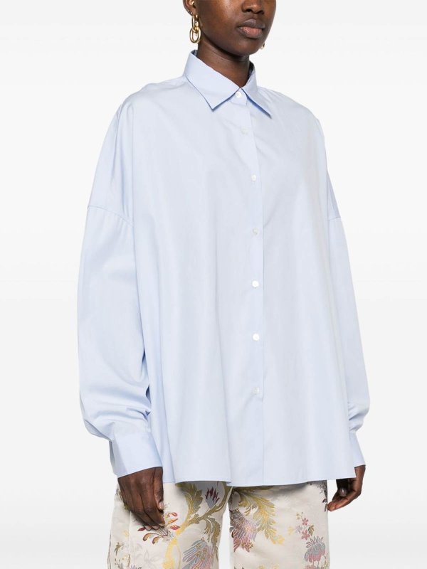 DRIES VAN NOTEN: シャツ online - シャツ - ブルー