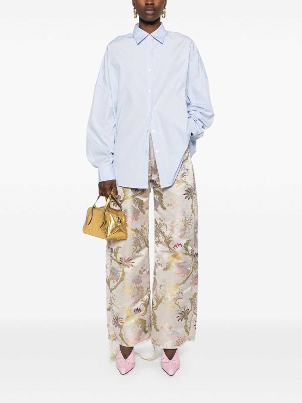 シャツ - ブルー shop online: DRIES VAN NOTEN