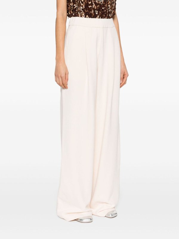 The Best Shops DRIES VAN NOTEN: カジュアルトラウザー - カジュアルパンツ - 白