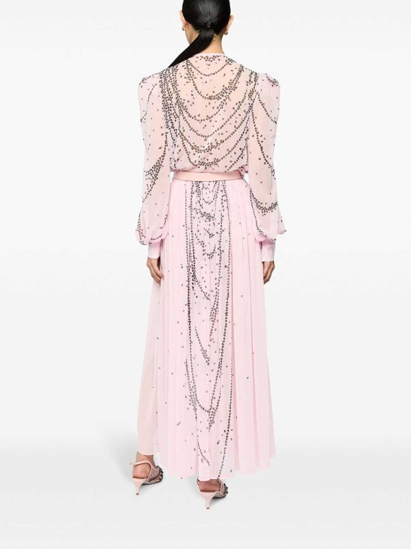 膝丈/ミディスカート - ヌードカラー shop online: GENNY