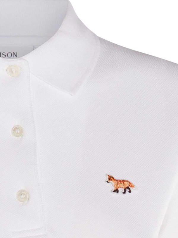 The Best Shops MAISON KITSUNÉ: Polos  - Polo - Blanc
