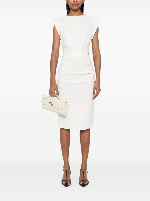 Pinko buy online 膝丈ドレス - 白