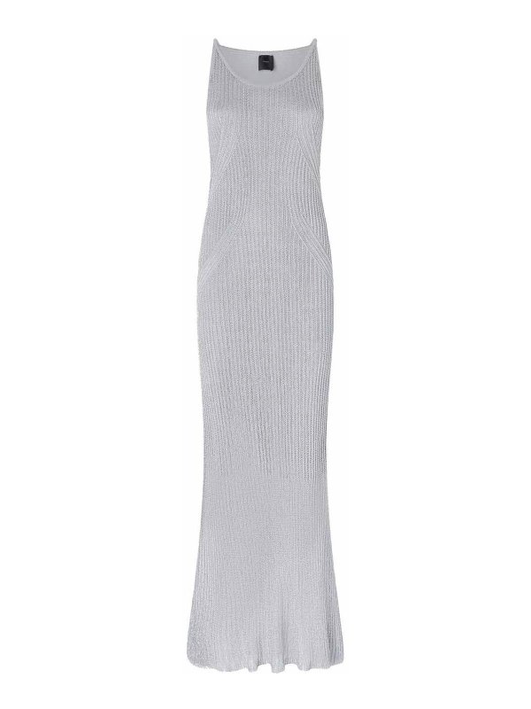 Pinko: マキシドレス - マキシドレス - 銀