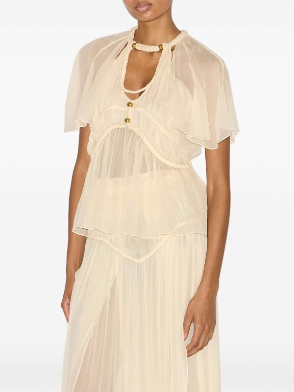 ISABEL MARANT: Top e canotte online - Rosaline ha raccolto la cima della seta