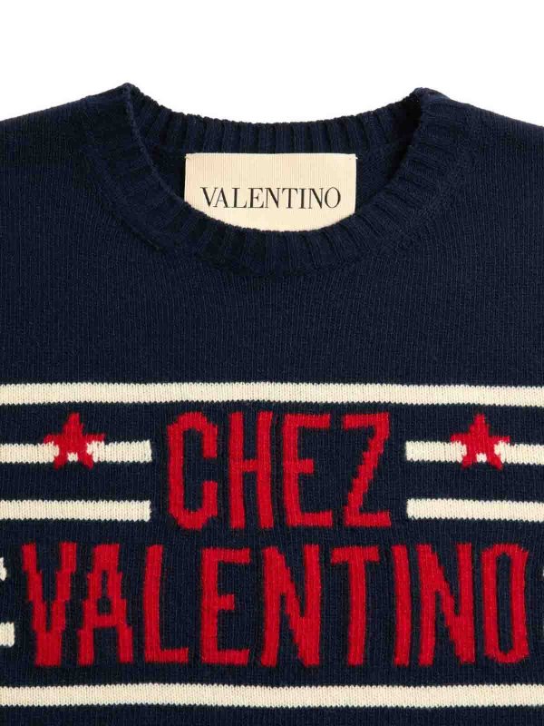The Best Shops VALENTINO GARAVANI: クルーネック - クルーネック - 黒