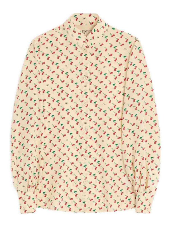 Tシャツ・カットソー Valentino Garavani Cherryfic' Top Valentino garavani Valentino garavani 'cherryfic' top