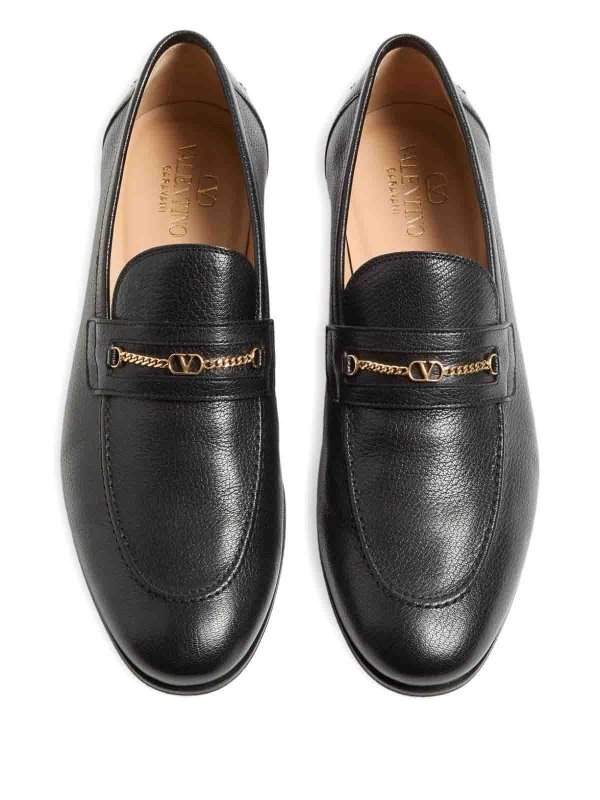 VALENTINO GARAVANI: Loafers & Slippers online - Vlogo Signature Loafers