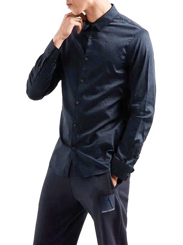 ARMANI EXCHANGE: Hemden online - Hemd - Dunkelblau