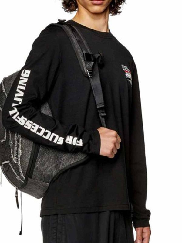 DIESEL: Camisetas online - Camiseta - Negro