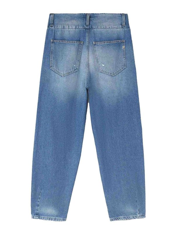 DONDUP: ブーツカットジーンズ online - ブーツカットジーンズ - ミディアムウォッシュ