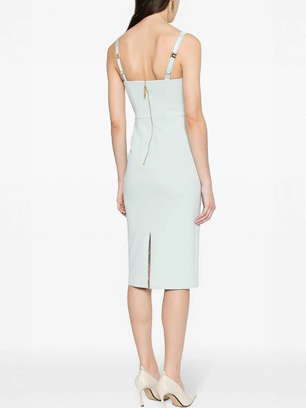 The Best Shops ELISABETTA FRANCHI: ニーレングスドレス - 膝丈ドレス - 緑