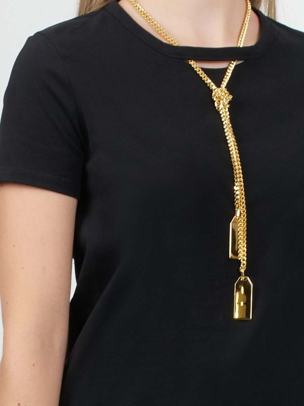 ELISABETTA FRANCHI: Camisetas online - Camiseta - Negro