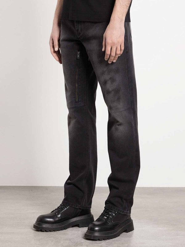 ブーツカットジーンズ - グレー shop online: GIVENCHY