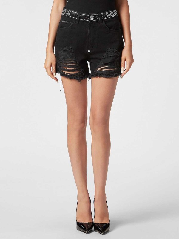 PHILIPP PLEIN: Trousers Shorts online - Shorts