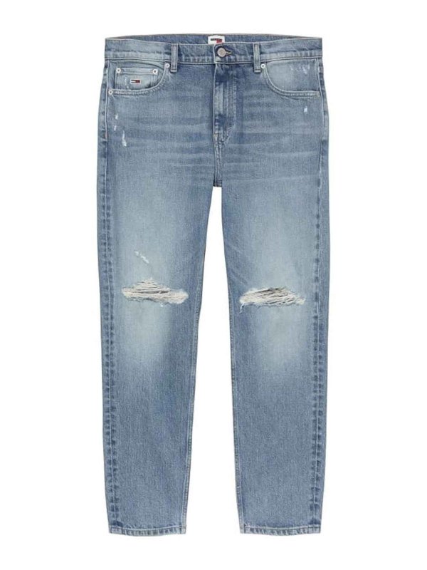 TOMMY HILFIGER: Jeans évasés - Jean Bootcut - Délavé
