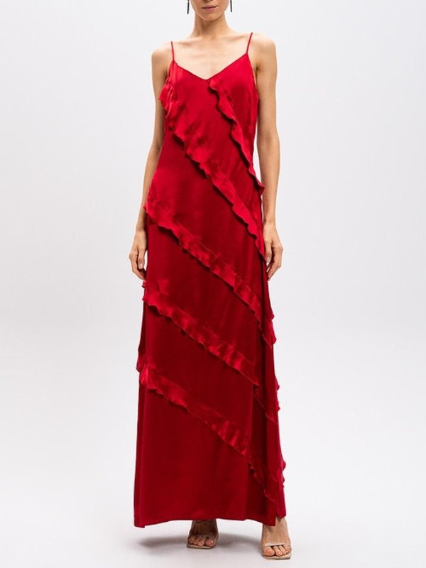 TWINSET: Vestidos media pierna online - Vestido Midi - Rojo