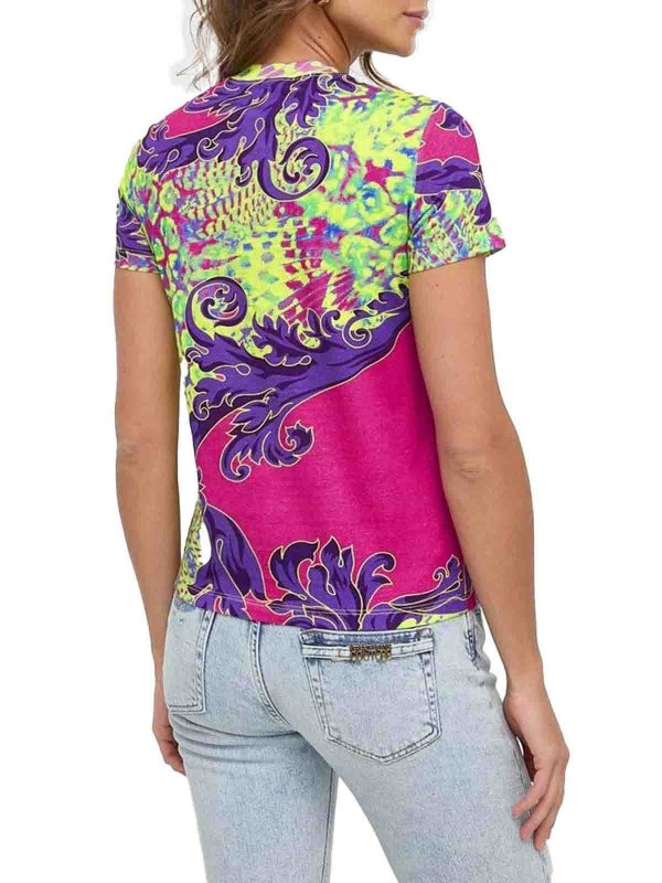 Versace Jeans Couture: T-shirts online - Jean Bootcut - Multicolore