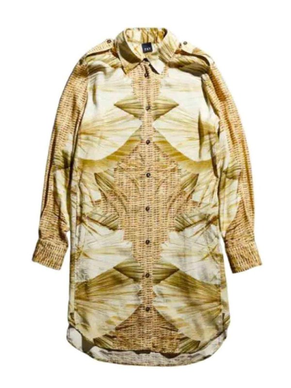 FAY: Knielange Kleider - Knielanges Kleid - Bunt