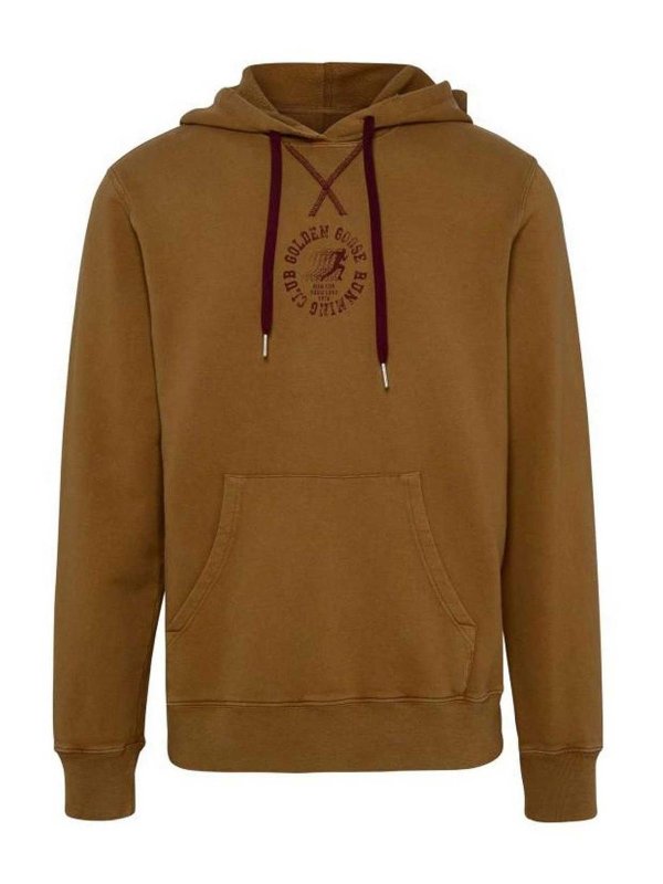 GOLDEN GOOSE: Sudaderas y suéteres - Sudadera - Camel