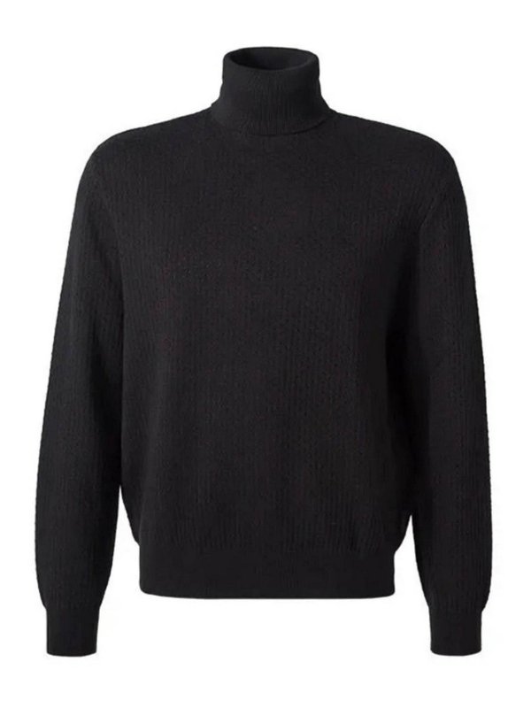ARMANI EXCHANGE: Suéteres con cuello pico - Suéter Cuello Redondo - Negro
