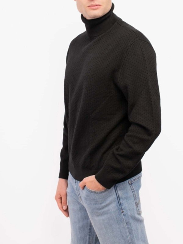 ARMANI EXCHANGE: Suéteres con cuello pico online - Suéter Cuello Redondo - Negro