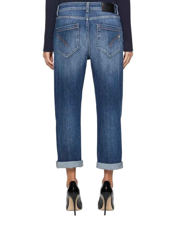 DONDUP: ブーツカットジーンズ online - ブーツカットジーンズ - ミディアムウォッシュ