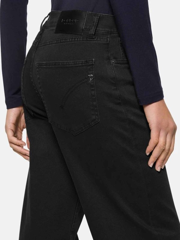 The Best Shops DONDUP: ブーツカットジーンズ - ブーツカットジーンズ - 黒