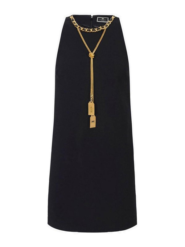 ELISABETTA FRANCHI: knee length dresses - Dress
