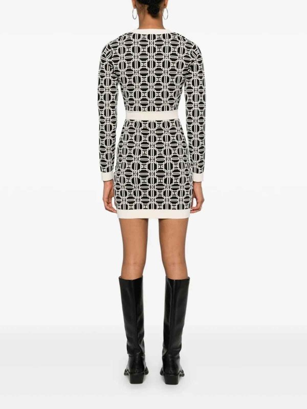 ELISABETTA FRANCHI: knee length dresses online - Dress