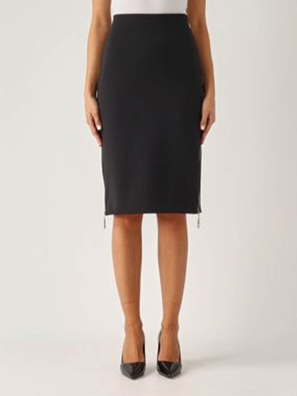 Elisabetta Franchi Skirts - Black - Women | GO04746E2
