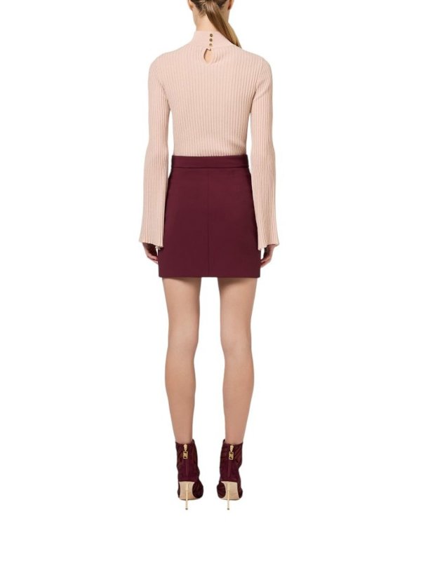 ELISABETTA FRANCHI: ニーレングススカート＆ミディ丈 online - 膝丈/ミディスカート - 赤