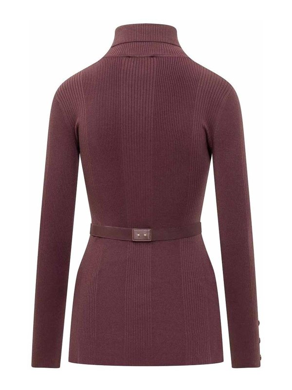 ELISABETTA FRANCHI: クルーネック online - クルーネック - 赤