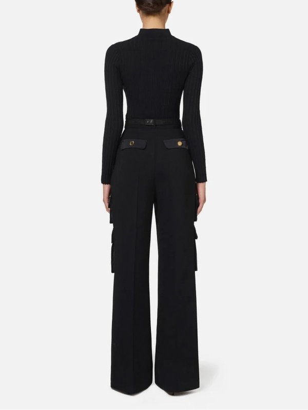 ELISABETTA FRANCHI: カジュアルトラウザー online - ショートパンツ - 黒