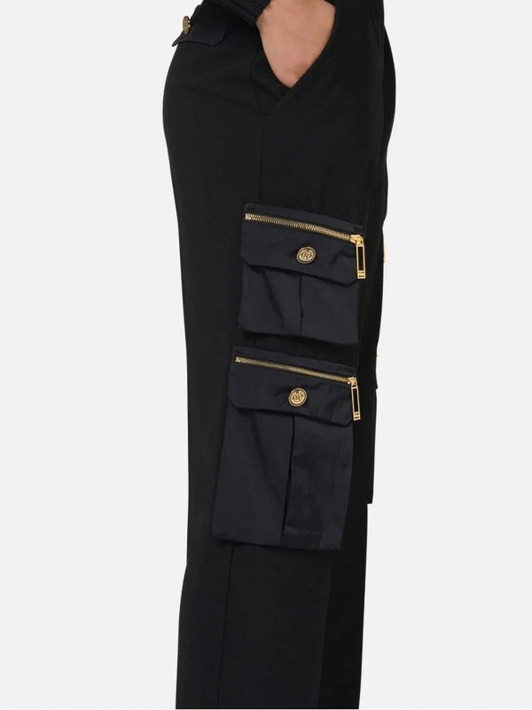 The Best Shops ELISABETTA FRANCHI: カジュアルトラウザー - ショートパンツ - 黒