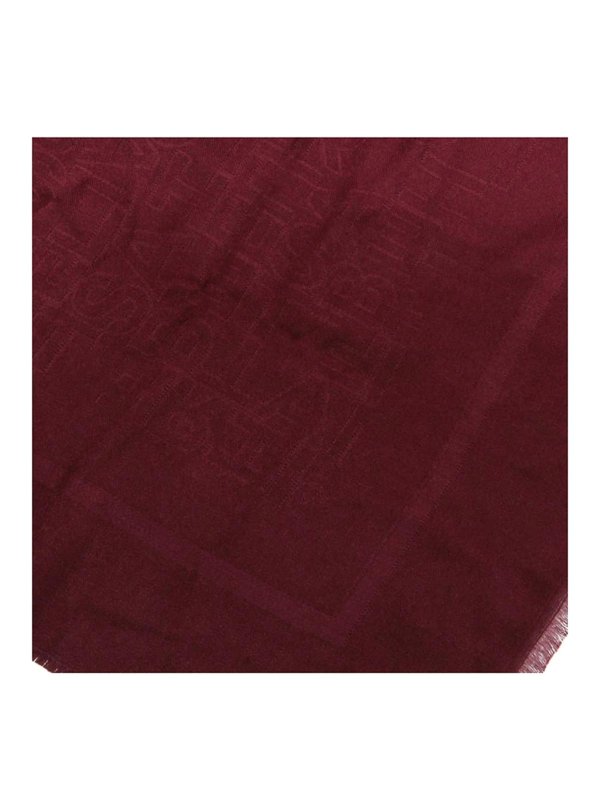 ELISABETTA FRANCHI: スカーフ - スカーフ - 赤