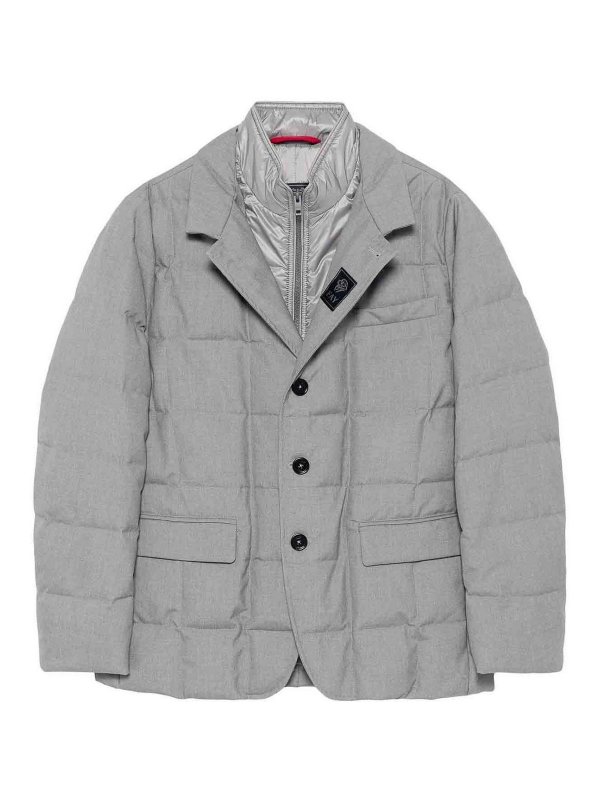 FAY: Chaquetas casual - Chaqueta Casual - Gris