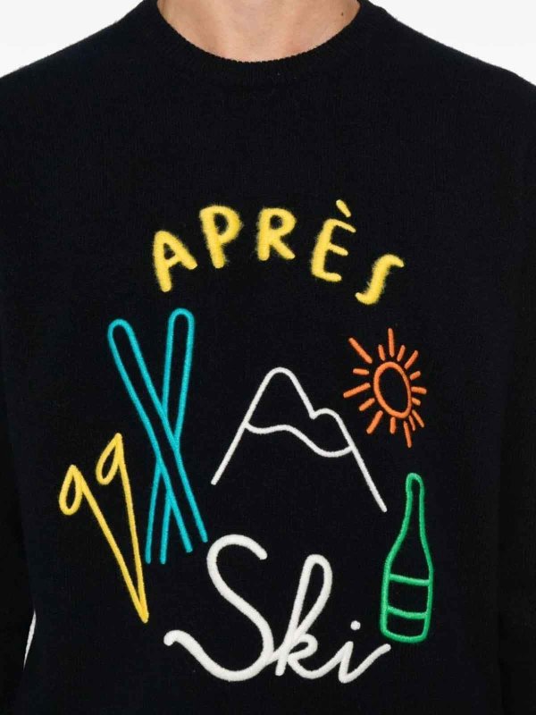 MC2 SAINT BARTH: クルーネック online - クルーネック - ダークブルー