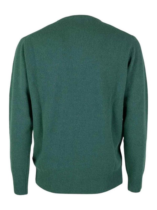 MC2 SAINT BARTH: Suéteres con cuello pico online - Suéter Cuello Redondo - Verde