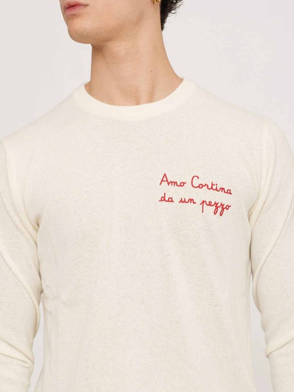 MC2 SAINT BARTH: クルーネック online - クルーネック - クリーム