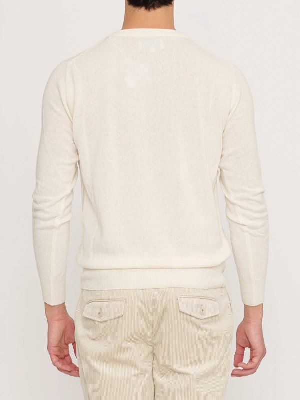 The Best Shops MC2 SAINT BARTH: クルーネック - クルーネック - クリーム