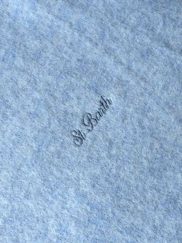 クルーネック - ライトブルー shop online: MC2 SAINT BARTH