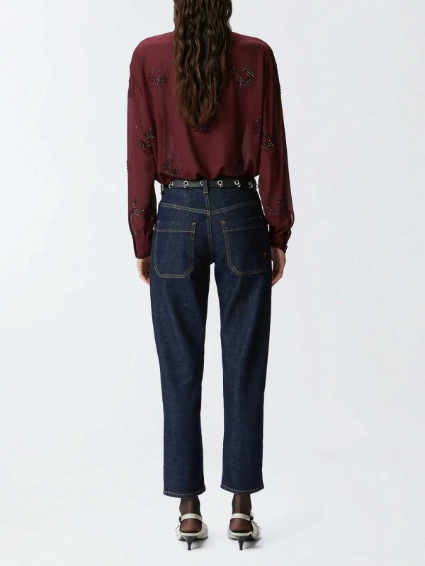Pinko: Jeans évasés online - Jean Bootcut - Délavé