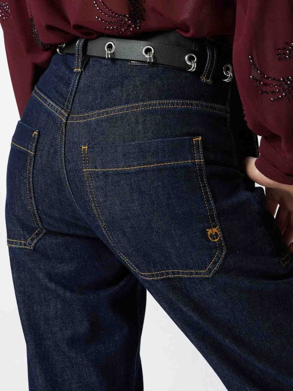 The Best Shops Pinko: Jeans évasés - Jean Bootcut - Délavé