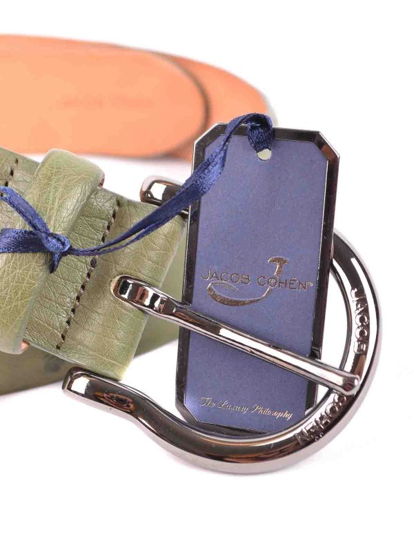 Gürtel - Grün shop online: JACOB COHEN