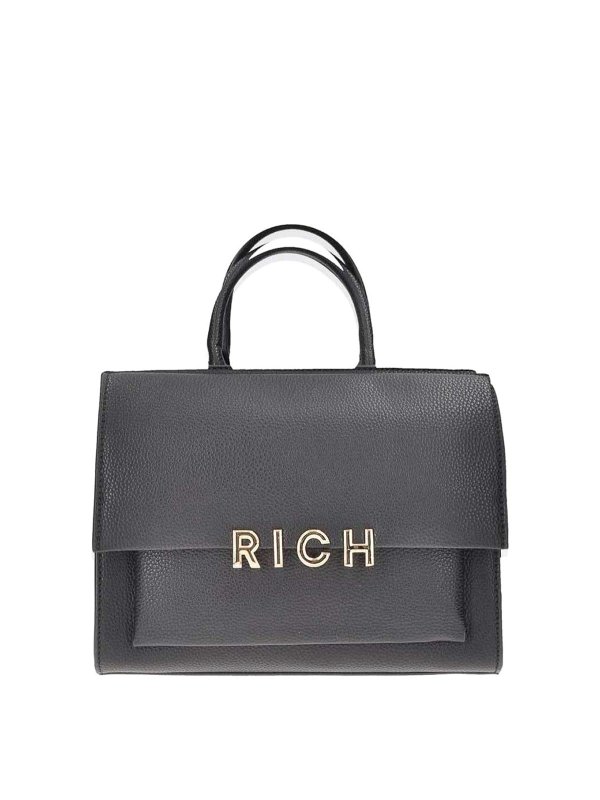 JOHN RICHMOND: クロスボディバッグ - クロスボディバッグ - 黒