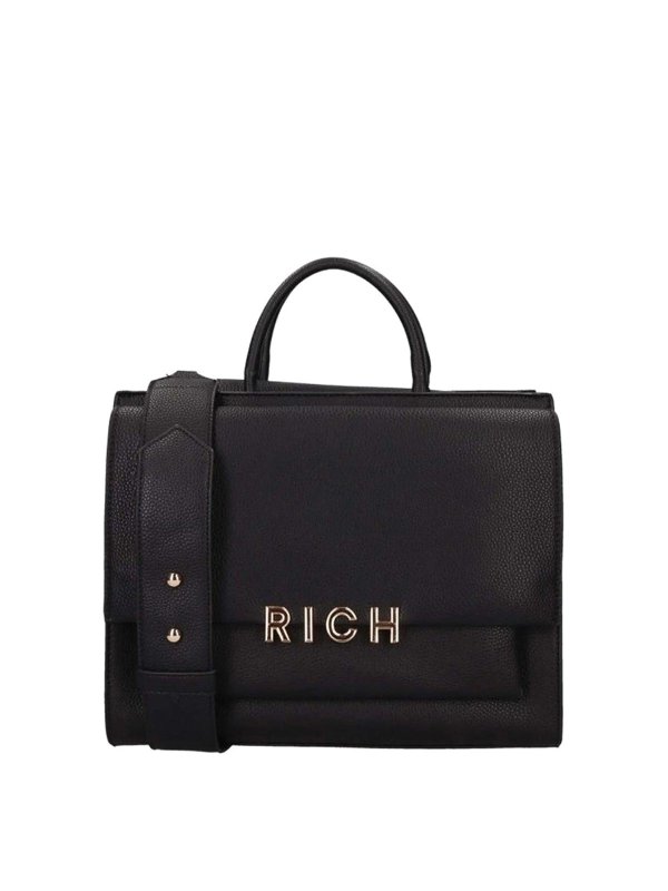 JOHN RICHMOND: クロスボディバッグ - クロスボディバッグ - 黒