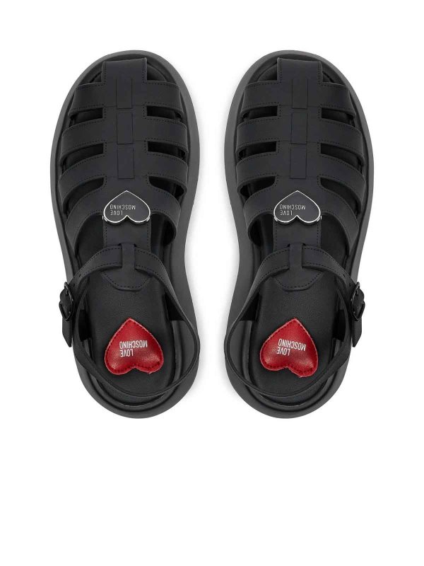 The Best Shops LOVE MOSCHINO: Sandalias - Sandalias - Negro