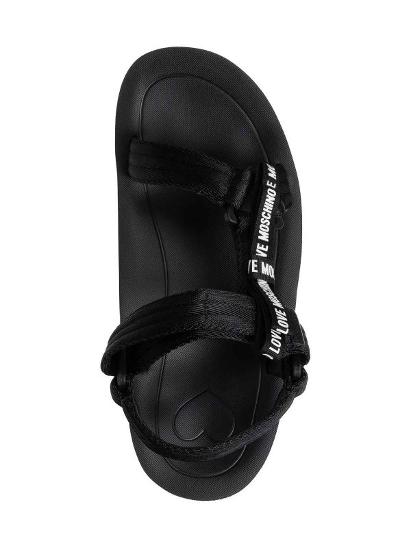 LOVE MOSCHINO: Sandalen online - Sandalen - Schwarz